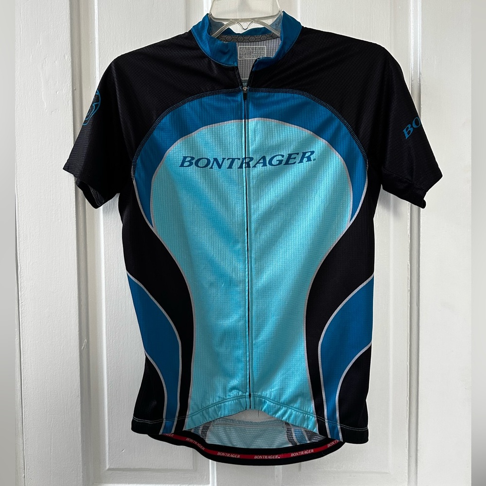 Bontrager Blue and Gray Bike Jersey